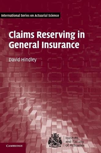 Паперова книга «Claims Reserving in General Insurance», автор Девід Хіндлі - фото №1