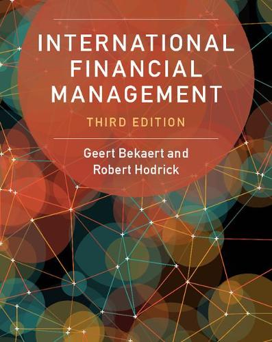 Паперова книга «International Financial Management», авторів Геерт Бекаерт, Роберт Ходрік - фото №1