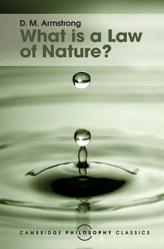 Бумажная книга «What is a Law of Nature?», автор Д. М. Армстронг - фото №1