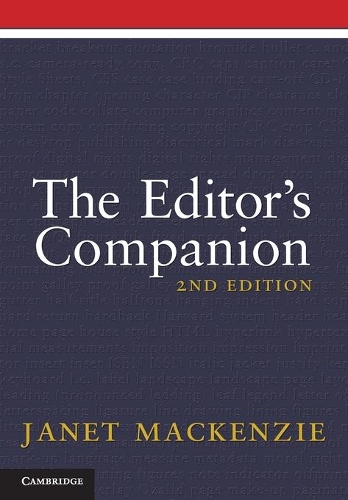 Паперова книга «The Editor's Companion», автор Джанет Маккензі - фото №1