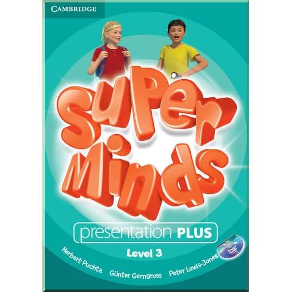 [object Object] «Super Minds. Level 3. Presentation Plus. DVD-ROM», авторів Герберт Пухта, Гюнтер Гернгросс, Пітер Льюїс-Джонс - фото №1