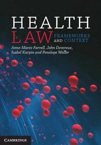 Бумажная книга «Health Law: Frameworks and Context», авторов Анн-Мари Фаррелл, Джон Деверо - фото №1