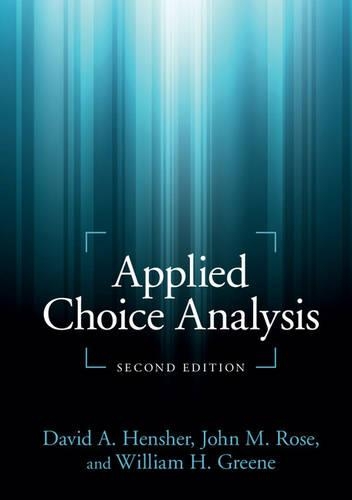 Паперова книга «Applied Choice Analysis», автор Девід А. Хеншер - фото №1