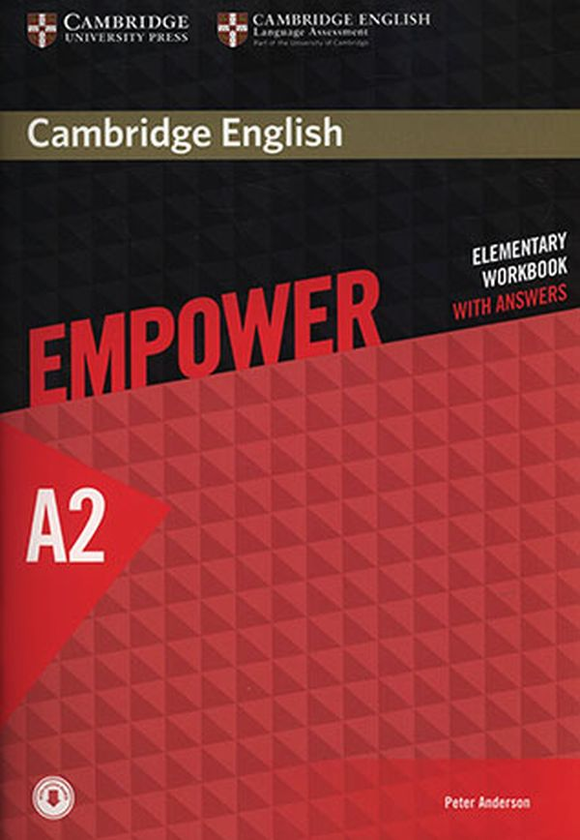 Паперова книга «Cambridge English Empower A2 Elementary Workbook with Answers with Downloadable Audio», автор Пітер Андерсен - фото №1