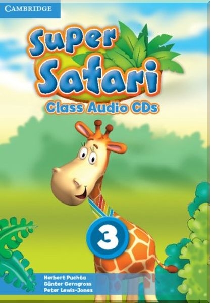 [object Object] «Super Safari. Level 3. Class Audio CDs», авторів Герберт Пухта, Гюнтер Гернгросс, Пітер Льюїс-Джонс - фото №1