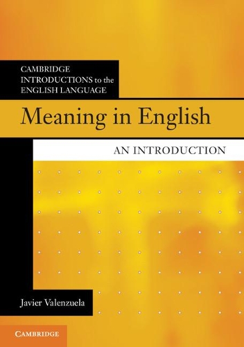 [object Object] «Meaning in English: An Introduction», автор Хав'єр Валенсуела - фото №1