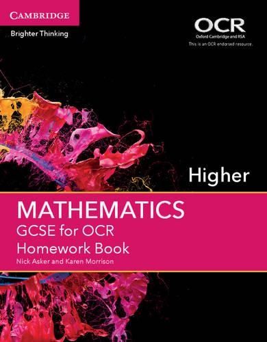 Бумажная книга «GCSE Mathematics for OCR Higher Homework Book», авторов Карен Моррисон, Ник Аскер - фото №1