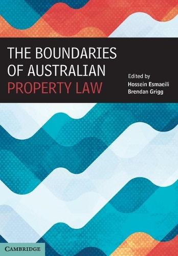 Бумажная книга «The Boundaries of Australian Property Law», автор Хоссейн Эсмаили - фото №1