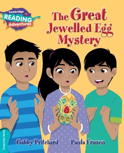 Бумажная книга «Cambridge Reading Adventures The Great Jewelled Egg Mystery Turquoise Band» - фото №1