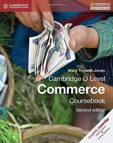 Паперова книга «Cambridge O Level Commerce Coursebook», автор Мері Трігвелл-Джонс - фото №1