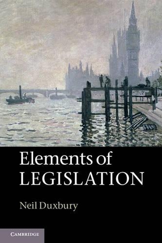Паперова книга «Elements of Legislation», автор Ніл Даксбері - фото №1