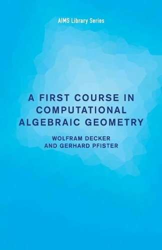 Бумажная книга «A First Course in Computational Algebraic Geometry», автор Герхард Пфистер - фото №1