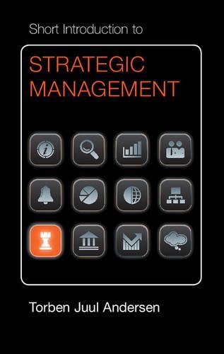 Паперова книга «Short Introduction to Strategic Management», автор Торбен Юуль Андерсен - фото №1