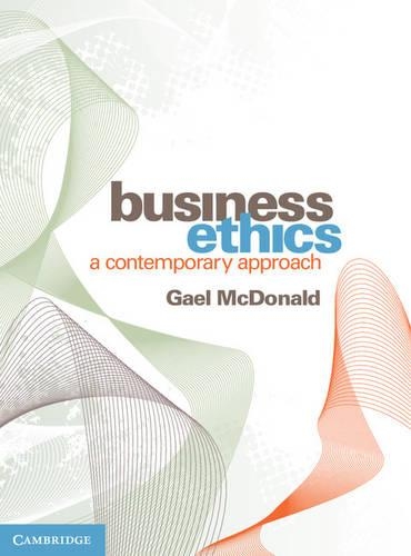 Бумажная книга «Business Ethics: A Contemporary Approach», автор Гаэль Макдональд - фото №1