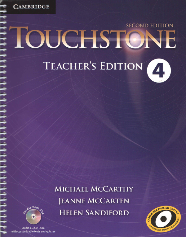 [object Object] «Touchstone Level 4 Teacher's Edition (+CD)», автор Майкл Маккарті - фото №1