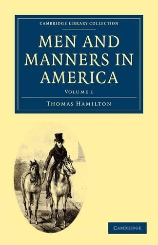 Бумажная книга «Men and Manners in America», автор Томас Гамильтон - фото №1