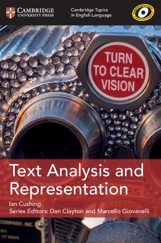[object Object] «Cambridge Topics in English Language Text Analysis and Representation», автор Ян Кушинг - фото №1