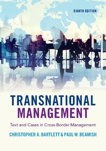 Паперова книга «Transnational Management: Text and Cases in Cross-Border Management», автор Крістофер А. Бартлетт - фото №1