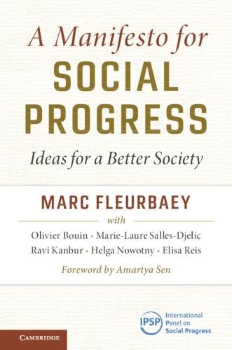 Паперова книга «A Manifesto for Social Progress: Ideas for a Better Society», автор Марк Флербей - фото №1