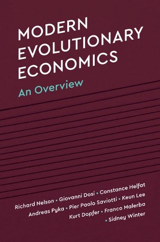 Паперова книга «Modern Evolutionary Economics: An Overview», авторів Констанс Е. Хелфат, Курт Допфер, Річард Р. Нельсон, Сідні Г. Вінтер - фото №1