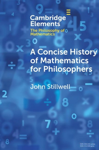 [object Object] «A Concise History of Mathematics for Philosophers», автор Джон Стіллвелл - фото №1