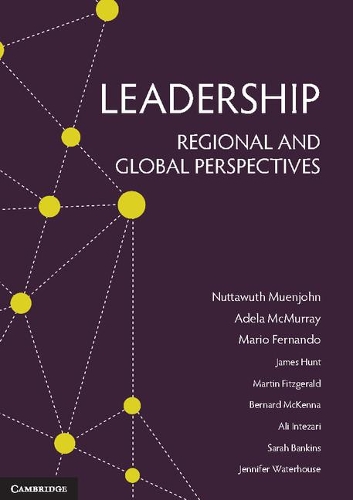 Паперова книга «Leadership: Regional and Global Perspectives», авторів Адела МакМюррей, Алі Інтезарі, Бернард МакКенна, Нуттавут Муенджон - фото №1