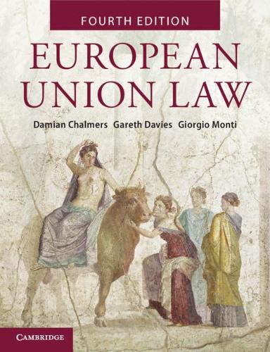 Бумажная книга «European Union Law: Text and Materials», авторов Дамиан Чалмерс, Гарет Дэвис - фото №1