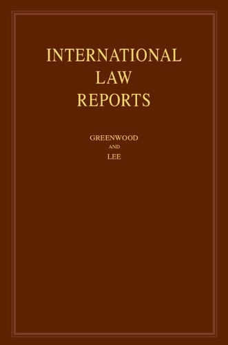 Бумажная книга «International Law Reports: Volume 183», автор Карен Ли - фото №1