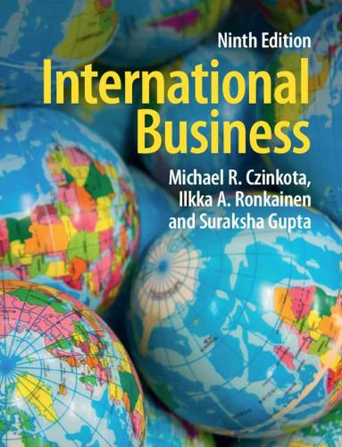 Паперова книга «International Business», авторів Ілкка А. Ронкайнен, Майкл Р. Чінкота - фото №1