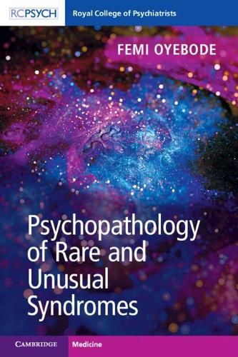 Паперова книга «Psychopathology of Rare and Unusual Syndromes», автор Фемі Ойебоде - фото №1