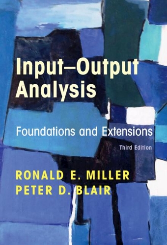 Паперова книга «Input-Output Analysis: Foundations and Extensions», автор Рональд Е. Міллер - фото №1