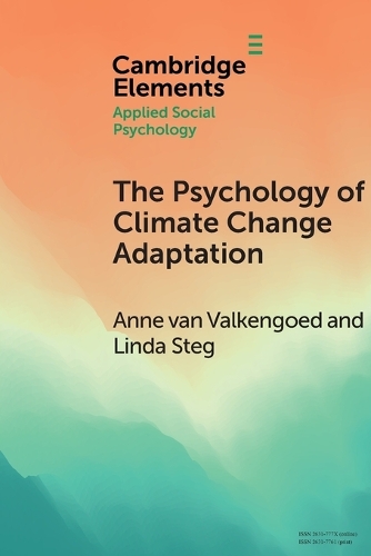 Бумажная книга «The Psychology of Climate Change Adaptation», авторов Анна ван Валкенгоед, Линда Стег - фото №1