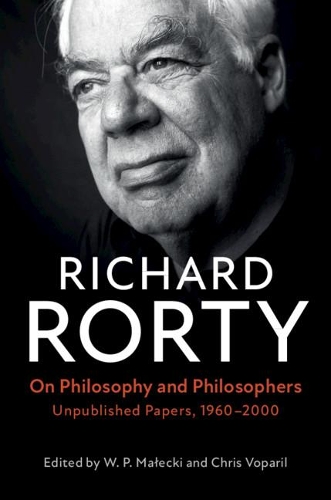 Бумажная книга «On Philosophy and Philosophers: Unpublished Papers, 1960–2000», автор Ричард Рорти - фото №1