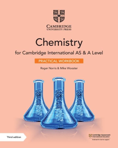 [object Object] «Cambridge International AS & A Level Chemistry Practical Workbook», авторів Майк Вустер, Роджер Норріс - фото №1