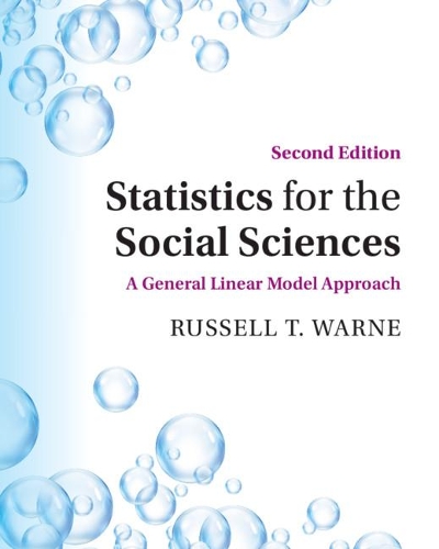 Паперова книга «Statistics for the Social Sciences: A General Linear Model Approach», автор Рассел Т. Ворн - фото №1