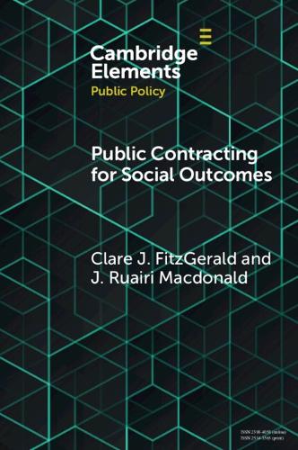 Паперова книга «Public Contracting for Social Outcomes», авторів Клер Дж. Фіцджеральд, Руарі Макдональд - фото №1
