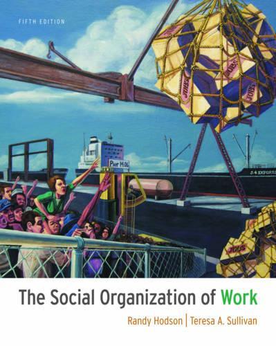 Паперова книга «The Social Organization of Work», автор Тереза А. Салліван - фото №1