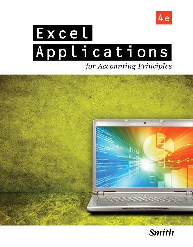 Паперова книга «Excel Applications for Accounting Principles», автор Гейлорд Сміт - фото №1