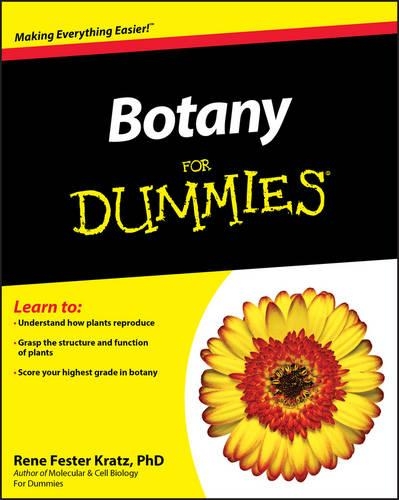 Бумажная книга «Botany For Dummies», автор Рене Фестер Кратц - фото №1