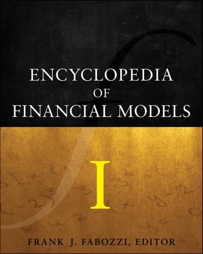 Паперова книга «Encyclopedia of Financial Models V1», автор Ф. Дж. Fabozzi - фото №1
