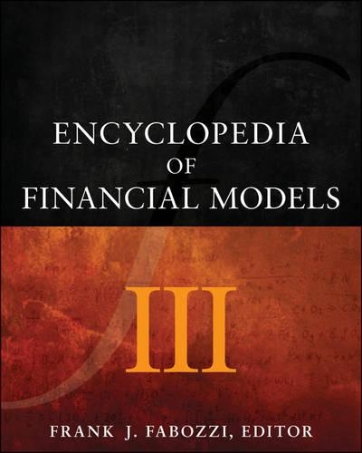 Паперова книга «Encyclopedia of Financial Models V3», автор Ф. Дж. Fabozzi - фото №1