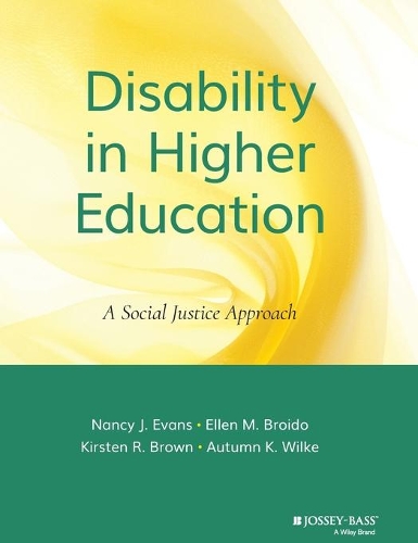 Бумажная книга «Disability in Higher Education: A Social Justice Approach», авторов Осень К. Уилки, Эллен М. Бройдо, Кирстен Р. Браун, Нэнси Дж. Эванс - фото №1