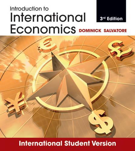 Бумажная книга «Introduction to International Economics, International Student Version», автор Доминик Сальваторе - фото №1