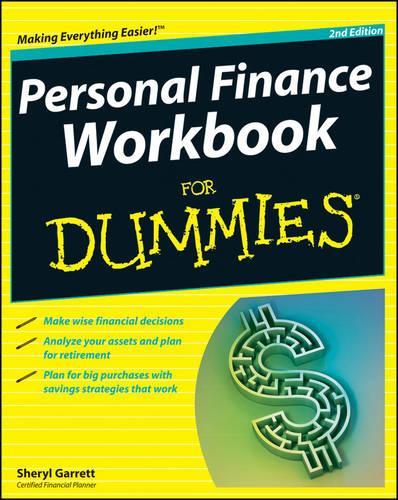 Бумажная книга «Personal Finance Workbook For Dummies», автор Шерил Гарретт - фото №1