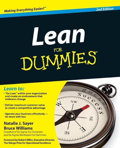 Паперова книга «Lean For Dummies», авторів Брюс Уільямс, Наталі Дж. Сейєр - фото №1