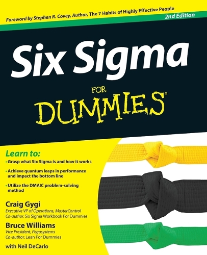 Бумажная книга «Six Sigma For Dummies», авторов Брюс Уильямс, Крейг Гиги - фото №1