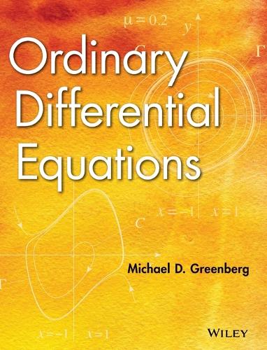 Паперова книга «Ordinary Differential Equations», автор Майкл Д. Грінберг - фото №1