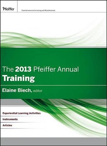 Бумажная книга «The 2013 Pfeiffer Annual: Training», автор Элейн Бич - фото №1