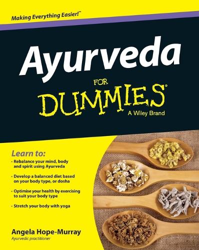 Бумажная книга «Ayurveda For Dummies», автор Анжела Хоуп-Мюррей - фото №1