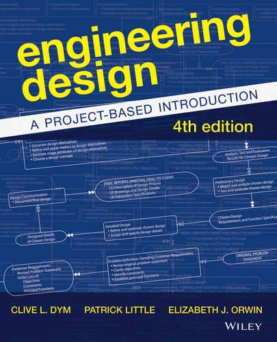 Бумажная книга «Engineering Design: A Project-Based Introduction», автор Клайв Л. Дайм - фото №1